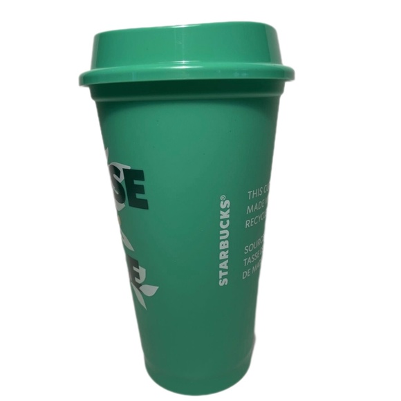 NWT Starbucks 2023 Green ‘Choose to Reuse’ Earth Reusable Cup - Picture 2 of 6